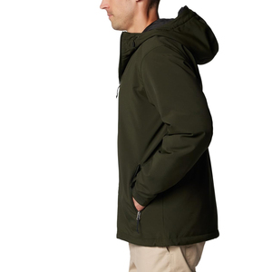 Solid Color Custom Design And Print Men Softshell Jacket Custom Logo Outdoor Waterproof Breathable Men Softshell Jacket - Product Image 4
