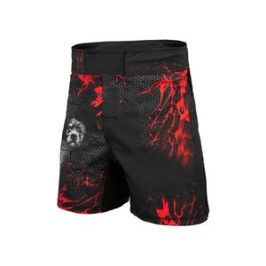 กางเกงขาสั้น MMA สำหรับผู้ชาย กางเกงกีฬาลำลองสำหรับฝึกซ้อม - Product Image 6