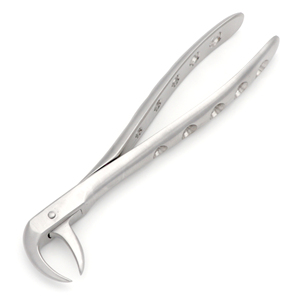 Pinza de Extracción 86A con Mordazas Lisas para Extracción de Raíces Inferiores, Instrumento Quirúrgico Dental Profesional para Extracción de Raíces - Product Image 1