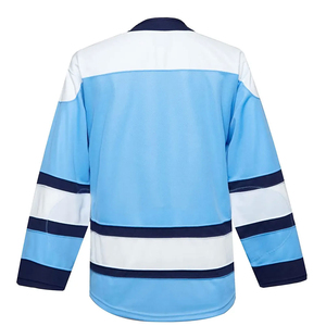 Nueva Camiseta de Hockey sobre Hielo Personalizada para Hombre, 100% Poliéster OEM, Antibacteriana, de Secado Rápido, Bordado Personalizado, Manga Larga, Venta al Por Mayor - Product Image 2