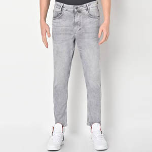 Jeans de Mezclilla para Hombre, Corte Recto, Cintura Media, Casuales, Transpirables, Lavado a la Piedra, Invierno, Estilo Moderno, Nueva Colección, Mejor Calidad, Venta al Por Mayor - Product Image 2