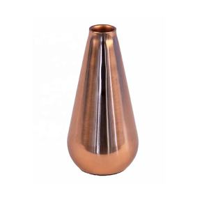 High Quality Handcrafted Nickel Candle Holders with Ribbed Detail Tabletop Modernism <b>Desk</b> Candle Holder Home & Event Occasion - Product Image 2