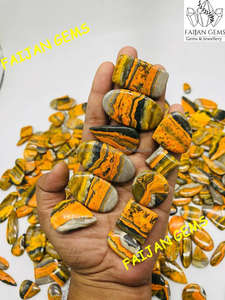 Haute qualité multi-forme bourdon jaspe lâche ovale Cabochon pierre précieuse naturelle pour hommes et femmes Hip Hop fête bijoux - Product Image 3