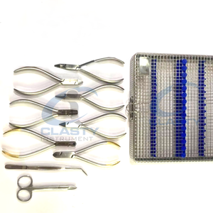 Ensemble d'instruments chirurgicaux dentaires en acier inoxydable, outils manuels pour usage clinique, classe I, couleur argent, CLASTY INSTRUMENT - Product Image 3