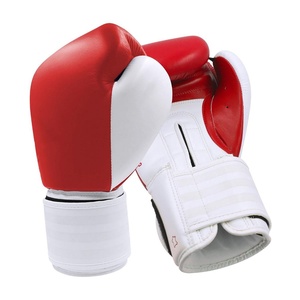 Gants de boxe professionnels à lacets de qualité supérieure, très demandés, en cuir PU, avec logo personnalisé, pour adultes, compétition, anti-humidité - Product Image 2