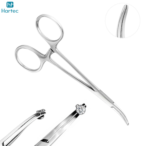 Outils de perçage corporel en acier inoxydable de haute qualité, durables, pour oreilles, nez, lèvres, pinces de perçage robustes, personnalisées, réutilisables - Product Image 3
