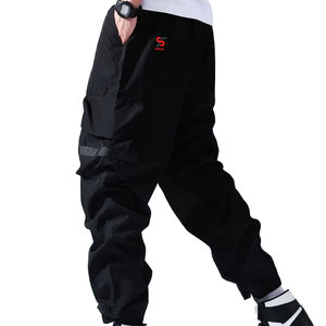 Pantalon cargo et pantalon classiques en coton respirant, confortables au quotidien, avec points de renforcement renforcés, style solide et résistant. - Product Image 5