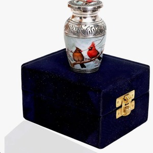 Premium Handmade Beaded <b>Keepsake</b> Urn <b>Memorial</b> Ashes <b>Box</b> for Table Decor at Best Price - Product Image 6