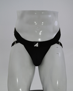 Custom Logo <b>Men's</b> Harness <b>Jockstrap</b> Open Back Sexy Underwear Elastic Strap Private Label OEM Wholesale Manufacturer - Product Image 1