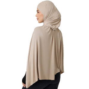 Hijabs arabes pour femmes, pas chers, respirants, en mousseline, mode été, châles ombrés, hijabs marbrés aquarelle - Product Image 2