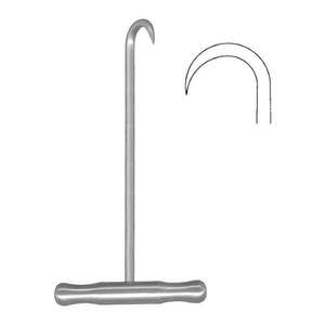 Gancho Ortopédico de Acero Inoxidable Premium Reutilizable con Mango en T y Punta Afilada - Product Image 2