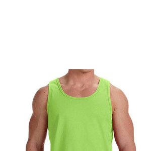 Débardeurs tricotés pas chers en gros, impression numérique personnalisée, gilets sans manches pour hommes, entraînement fitness, tenue décontractée d'été, séchage rapide - Product Image 4