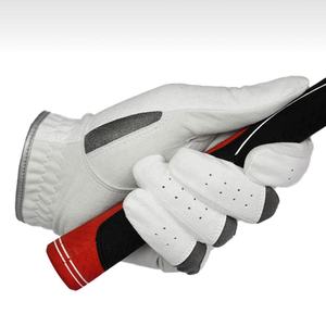 Gant de golf pour droitier en cuir véritable antidérapant à enfiler unisexe blanc noir gris fabriqué au Pakistan – Nouveauté sport golf - Product Image 5