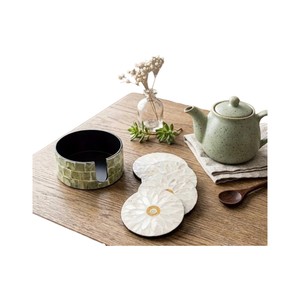 Elegant Shell Inlay <b>Drink</b> <b>Coasters</b> for Home Decor - Product Image 5