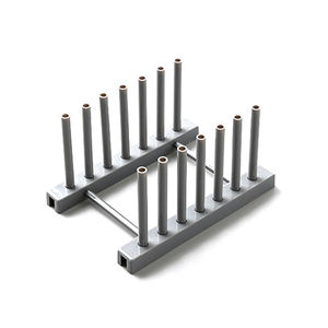 Étagère à vaisselle en plastique, support pour assiettes, support pour couvercles de casseroles, organisateur de placard de cuisine, étagère de rangement en ABS - Product Image 1