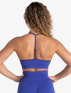 Ensemble de vêtements de sport pour femmes, vente en gros personnalisée, collection très prisée : soutien-gorge de sport taille haute et débardeur de yoga en coton pour le fitness - Product Image 5