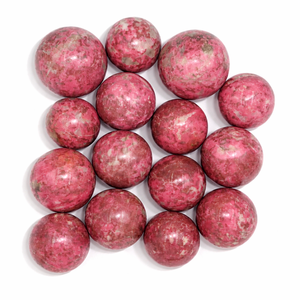 Sphère de cristal de thulite naturelle Chakralume, polie à la main, pierre précieuse de guérison, Reiki, méditation, Feng Shui, vente en gros - Product Image 5