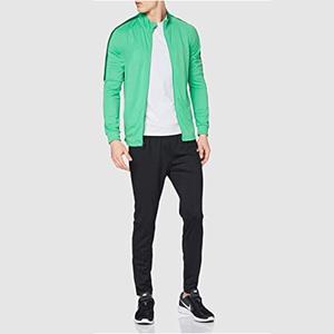 Chándal de Maternidad Premium para Hombre, Color Sólido |   Conjunto Deportivo Urbano de Alto Rendimiento Verde Esmeralda y Negro con Cremallera Completa para Gimnasio y Entrenamiento - Product Image 2