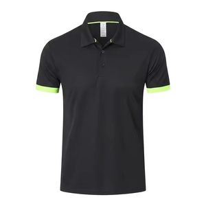 Camisas Polo Personalizadas para Hombre, Paquete Múltiple, Camisas de Golf Casuales Lisas, Manga Corta, Ribete en Contraste, Polos Deportivos - Product Image 2