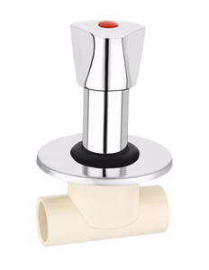 CPVC Concealed Control Valve for Hidden Wall Water Regulation in Hot Cold Supply Lines <b>Bathroom</b> Plumbing Use - Product Image 1