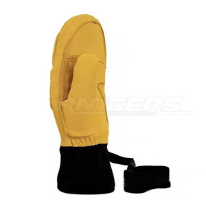 Mitaines de ski avec doublure douce, protection thermique, tissu résistant au vent, conçues pour les sports d'hiver en plein air par temps froid - Product Image 2