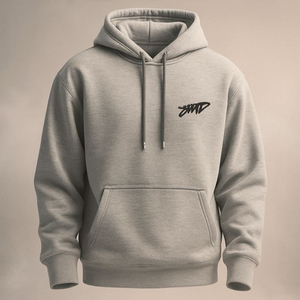 Vente en gros usine – Sweat à capuche unisexe coupe droite et courte en molleton bouclette de coton épais avec logo personnalisé – Collection Automne - Product Image 1