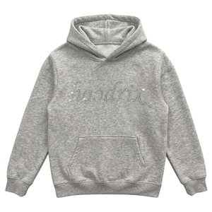 Sweat à capuche personnalisé avec strass, vente en gros, sublimation, streetwear, mode, design thermocollant, pour femmes et hommes, faible MOQ, verre, ODM - Product Image 2