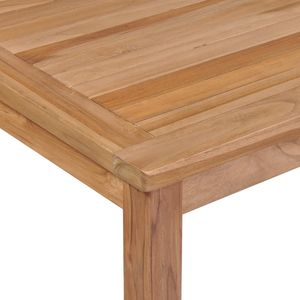 78.7 da tavolo da giardino in legno massello Teak \ "x39.4 \" x30.3 \ "-eleganti mobili da esterno - Product Image 4