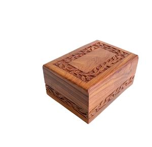 Personalized Handmade Rosewood Urn for Human <b>Ashes</b> Wooden Box Cremation Wooden Urn Large Wooden <b>Keepsake</b> Box - Product Image 1