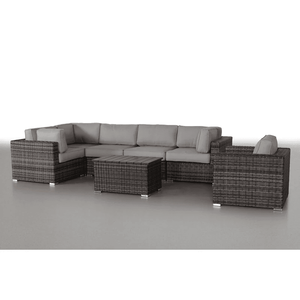 Muebles de Patio de Ratán de 7 Piezas Preensamblados para una Vida Fácil al Aire Libre - Product Image 2