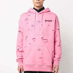 Sudadera Moderna con Estilo Desgastado para Hombre, Prenda Urbana con Sensación Cómoda - Product Image 4