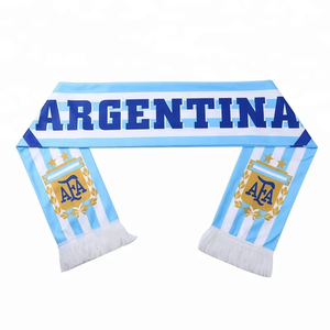 Accesorios para Fanáticos del Fútbol, Bufanda Acrílica Cuadrada Personalizada con el Logotipo del Club, Bufanda Ligera de Jacquard para Fiestas y Eventos - Product Image 4