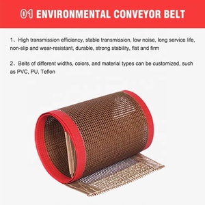 Chịu nhiệt dây lưới Hệ thống băng tải thép không gỉ băng tải với lò cho đúc thực phẩm rèn lò và làm mát - Product Image 2