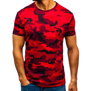 Camisetas de Hombre Camo 2026 100% Algodón, Alta Calidad, Moda, Baratas, al por Mayor, con Logotipo Personalizado, Lisas - Product Image 3
