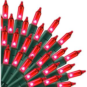 Christmas 100 Count <b>String</b> <b>Light</b> 20FT Plug-in Waterproof LED <b>Lights</b> for Party Carnival Decorations - Product Image 1