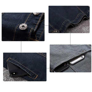 Chaleco Vaquero de Estilo Clásico y Calidad Premium para Hombre, de Secado Rápido, Sin Mangas, Estilo Casual y Urbano - Product Image 5