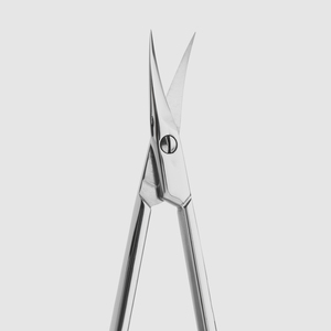 Ciseaux à cuticules en acier inoxydable japonais KD.716 (150203) – Lames de haute précision, pointe fine, bord russe - Product Image 3