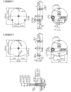 Mouvement d'horloge rond 12888 Décoration d'horloge murale à la maison - Product Image 5