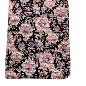 Elegance Customized Stylish Quilted <b>Laptop</b> <b>Sleeve</b> Multi Floral 100% Cotton Fashionable Quilted Bag Multi Floral Leather Material - Product Image 1