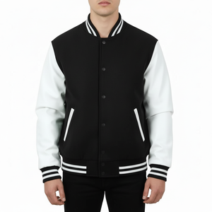 Chaqueta Universitaria Personalizada, Suave, Cómoda, Cálida, Tejido de Alta Calidad, Perfecta, Relajada, Cómoda, Unisex, Servicio OEM - Product Image 1