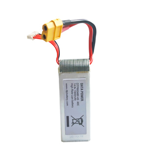 Batterie Lipo <span class=keywords><strong>4S</strong></span> 14,8 V 1500 mAh à décharge rapide, pack de batteries 14,8 V 40C de qualité supérieure pour usine - Product Image 4