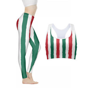 Edoor Wears Ropa Deportiva al por Mayor, Ropa de Yoga con Impresión por Sublimación, Conjunto de Leggings y Sujetador Deportivo para Mujer, Spandex/Poliéster Transpirable - Product Image 6