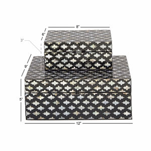 High Quality Mother of Pearl Decorative <b>Box</b> Mother of Pearl White Inlay <b>Box</b> Storage Handmade Home Decorative Accessories Packing - Product Image 5