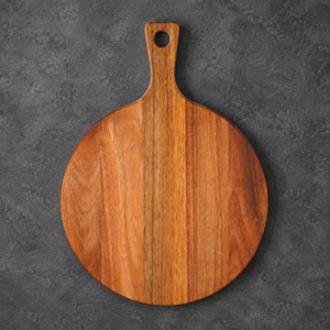 Planche à découper rectangulaire en bois massif avec une surface de découpe étendue pour la restauration et la cuisine - Product Image 5