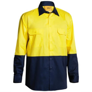 Uniforme de Trabajo de Alta Visibilidad en Algodón para Hombres, para Entornos Industriales - Product Image 6