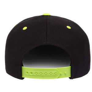 Casquette Snapback Unisexe Personnalisable en Gros à Visière Plate, Réglable en Coton, Style Hip-Hop, pour Cadeau Promotionnel et Streetwear - Product Image 4