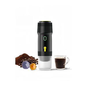 เครื่องชงกาแฟเอสเพรสโซแบบพกพา ใช้แบตเตอรี่แบบชาร์จได้ 12 โวลต์ สำหรับรถยนต์ เหมาะสำหรับการเดินทางและกิจกรรมกลางแจ้ง - Product Image 2