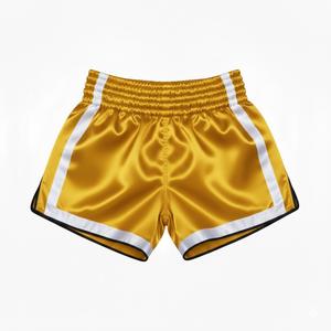 En Stock, Pantalones Cortos de Boxeo de Secado Rápido, Ropa de Combate, Pantalones Cortos de Muay Thai para Gimnasio, Pantalones Cortos Clásicos de Boxeo de Satén - Product Image 3