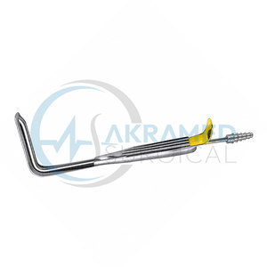 Gerbault Fiber <b>Optic</b> Suction Retractor Stainless Steel Rhinoplasty <b>Instrument</b> CE Certified Reusable Surgical Tool AS-CC-54511 - Product Image 2