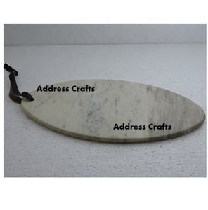 Nueva tabla de cortar de mármol para queso, forma ovalada, logotipo personalizado, nuevo diseño, rebanador de queso, accesorios de cocina - Product Image 1